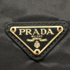 Secondhand Prada Metal Handles Tote Tessuto
