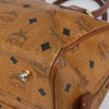 Secondhand MCM Visetos logogramme Handbag Canvas and