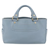 Secondhand Celine Boogie Satchel Blue Leather Bags