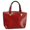 Secondhand Celine Handbag Red Patent Leather Bags