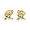 Tiffany & Co. Signature X Clip-On Earrings 18K Yellow Gold