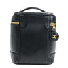 Secondhand Chanel Vanity pouch Black Leather Bags