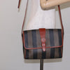 Secondhand Fendi Vintage Pequin Flap Messenger Bag
