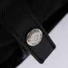 Secondhand Prada Logo Pouch Black Nylon Accessories