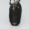 Prada SHOULDER BAG NYLON BLACK GOLD
