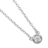 Tiffany & Co. Elsa Peretti Diamonds By The Yard Necklace Sterling silver with Diamond