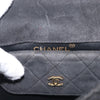 Chanel Vintage Clutch Pleated Leather