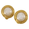 Secondhand Chanel Vintage Earring Gold Metal Jewelry