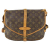 Louis Vuitton Saumur Handbag Monogram Canvas