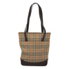 Secondhand Burberry Nova Check Tote canvas check pattern