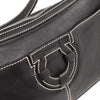Salvatore Ferragamo Gancini Shoulder Bag Leather