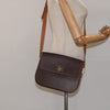 Secondhand Celine Vintage Convertible Macadam Turnlock Shoulder Bag Canvas and
