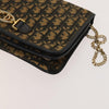 Christian Dior Vintage Trotter Shoulder Bag Canvas