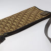 Christian Dior Vintage Trotter Shoulder Bag Canvas
