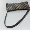 Christian Dior Vintage Trotter Shoulder Bag Canvas
