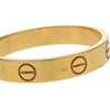 Cartier Love Wedding Band Ring 18K Yellow Gold