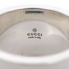 Secondhand Gucci Logo Band Ring Sterling