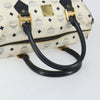 Secondhand MCM Visetos logogramme Handbag Canvas and