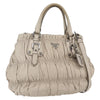Prada Gaufre Convertible Tote Nappa Leather