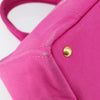 Secondhand Prada Canapa Tote Pink Canvas Accessories