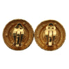 Secondhand Chanel Vintage Clip-On Earrings Metal with Faux