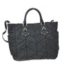 Secondhand Prada Convertible Side Pocket Tote Chevron Tessuto