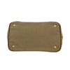 Prada Logo Convertible Tote Canvas with Leather