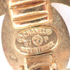 Chanel CC Button Clip-On Earrings Metal