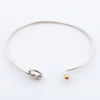 Tiffany & Co. Love Knot Bracelet Sterling Silver and 18K Yellow Gold