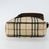 Secondhand Burberry Zip Messenger Bag Nova check Canvas and