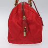 Secondhand Prada Vintage Zip Handbag Tessuto