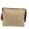 Secondhand Gucci Front Pocket Web Messenger GG