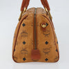Secondhand MCM Visetos logogramme Handbag Canvas and