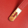 Secondhand Hermes Birkin Handbag Red Togo with Gold Hardware