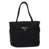 Secondhand Prada Vintage Zip Handbag Tessuto