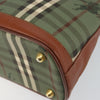 Secondhand Burberry Nova Handbag Check Pattern