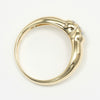 Tiffany & Co. Heart Band Ring 18K Yellow Gold with Diamonds