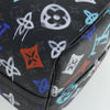 Secondhand Louis Vuitton Keepall Bandouliere Bag Graffiti Monogram Eclipse