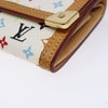 Secondhand Louis Vuitton Porte-Monnaie Plat Coin Purse Monogram Multicolor