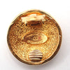 Chanel Vintage CC Round Button Clip-On Earrings Metal