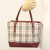Secondhand Burberry Nova Check Tote canvas check pattern