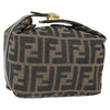 Secondhand Fendi Vanity Clutch Black Canvas Accessories