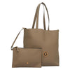 Versace La Medusa Tote Embossed Canvas