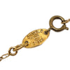 Chanel CC Logo Pendant Necklace Metal