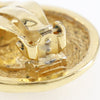 Secondhand Chanel Vintage Round CC Clip-On Earrings