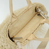 Secondhand Prada Fringe Wicker Tote Woven Straw