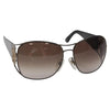 Secondhand Gucci Eyewear Sunglasses Brown Plastic Accessories