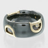 Damiani D Icon Ring K18 (White Gold), ceramic and Diamond