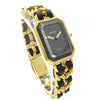 Chanel Premiere Rock Quartz Watch Plated Metal and Leather