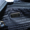 Secondhand Prada Logo Bow Tote Tessuto